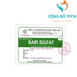 Bari sulfat - 52g - Mekophar